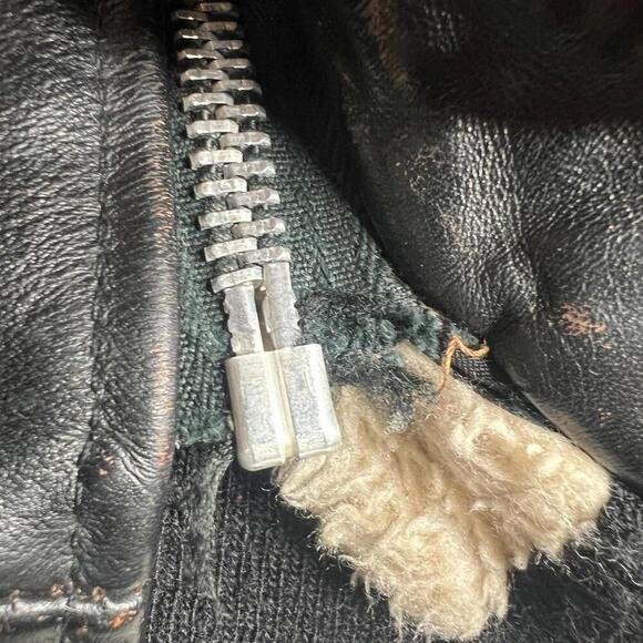 Vintage A-2 Cooper Leather Flight Jacket – Men’s Size 42 – Made in USA - Picture 6 of 13